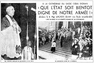 Oran - Cathedrale - Ceremonie